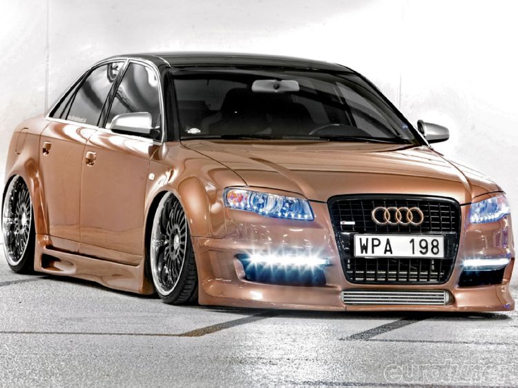 Really cool Audi A4 18T from the Eurotuner Mag